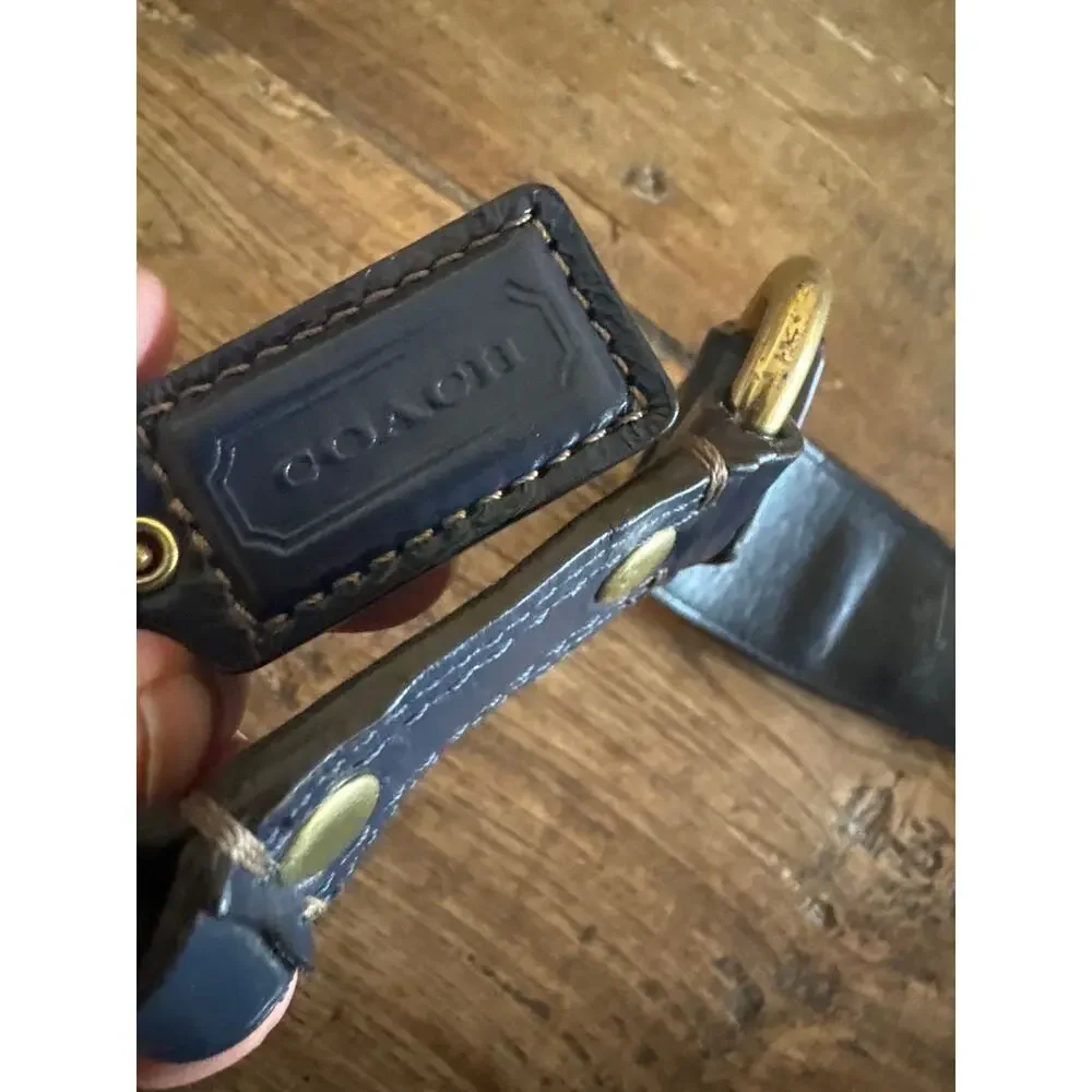 Coach denim monogrammed